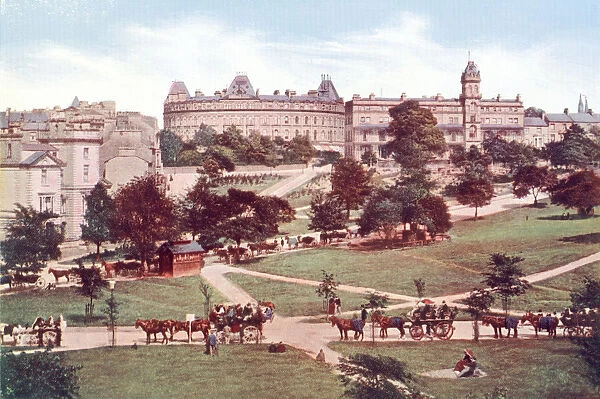 Harrogate, North Yorkshire, England In The Late 19Th Century. From Picturesque History Of Yorkshire, Published C. 1900