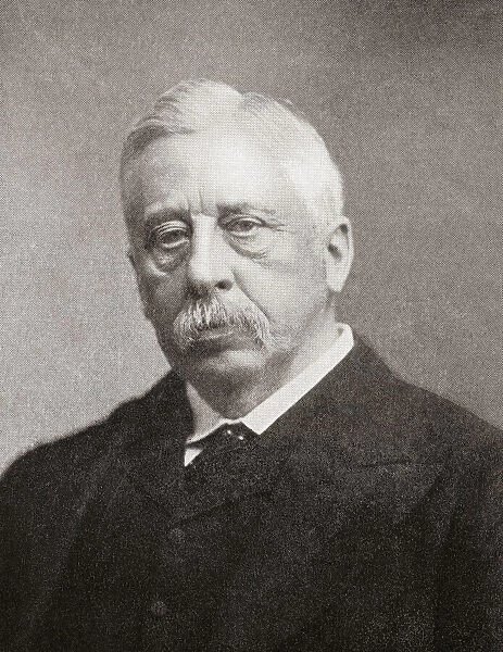 Sir Joseph Whitwell Pease, 1st Baronet, 1828 - 1903. British Liberal Party politician. From The Business Encyclopaedia and Legal Adviser, published 1907