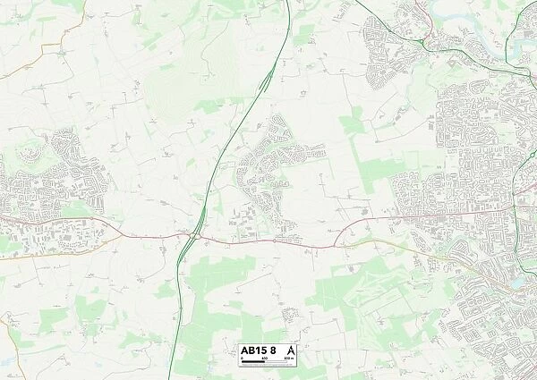 Aberdeen AB15 8 Map