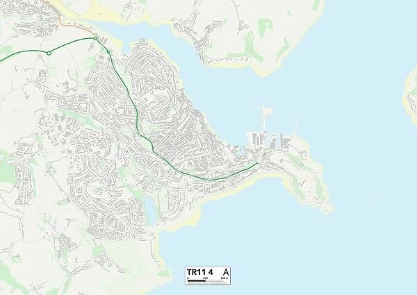 Cornwall TR11 4 Map