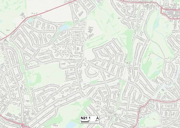 Enfield N21 1 Map