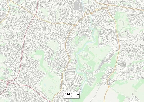 Glasgow G44 3 Map
