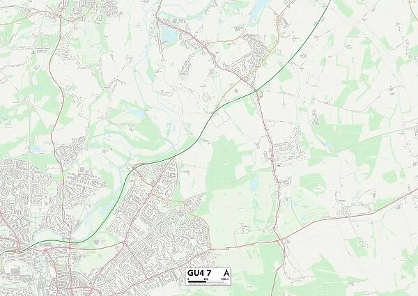 Guildford GU4 7 Map