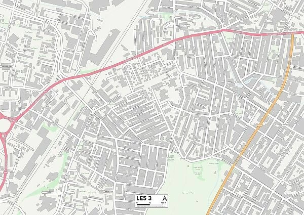 Leicester LE5 3 Map