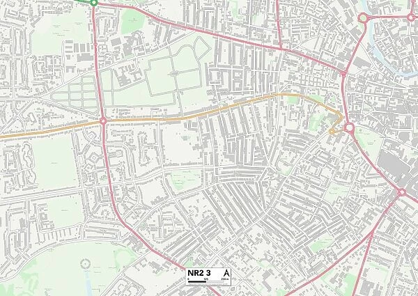 Norfolk NR2 3 Map