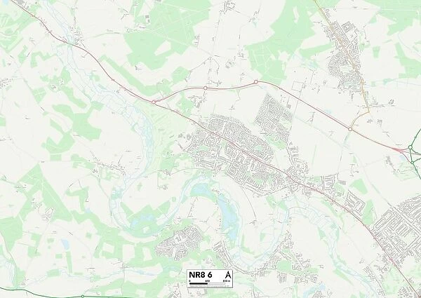 Norfolk NR8 6 Map