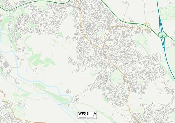 Wakefield WF5 8 Map