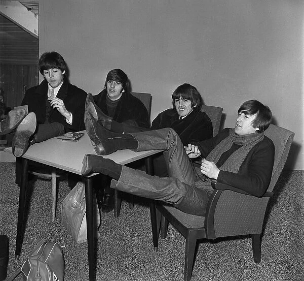 The Beatles make themselves at home at the Ritz Cinema in Luton
