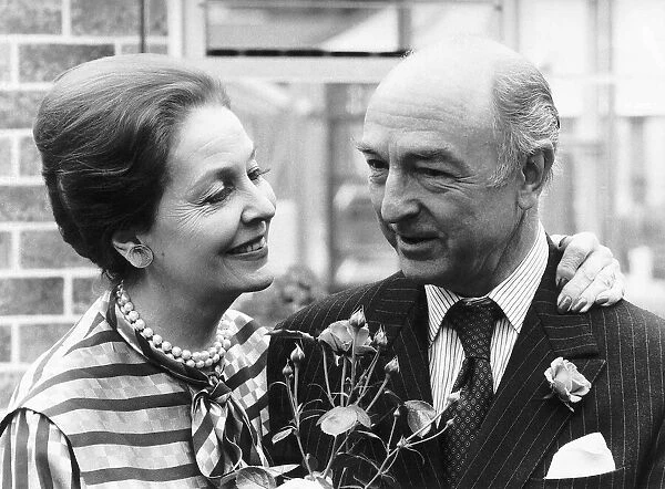 John Profumo Former MP in Sex Scandal with Christine Keeler With his wife