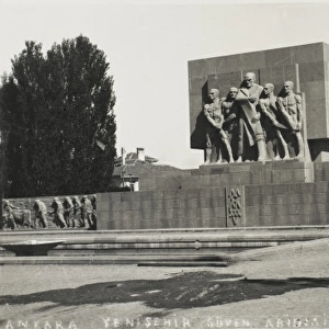 Ankara - Turkey - Nationalist Monumental Statue