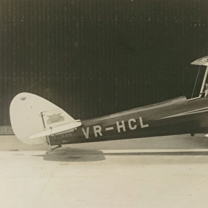 Avro 631 Cadet, VR-HCL, at FEFTS