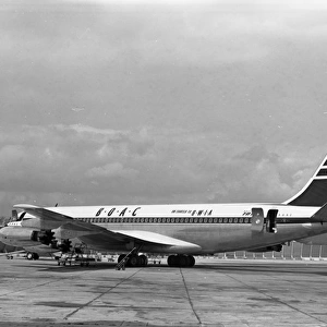 Boeing 707-436 G-APFE BOAC LAP 1960