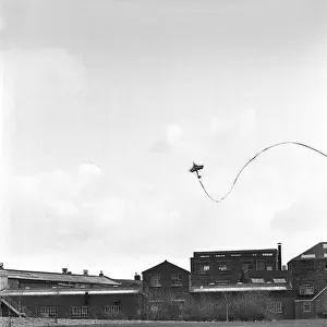 Boy with kite, Stoke