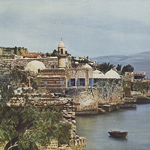 City of Tiberias on the Sea of Galilee, Israel