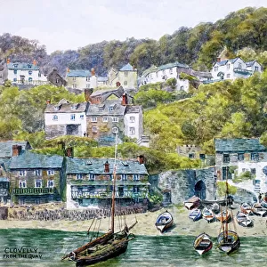 Clovelly, Devon, viewed from the Quay