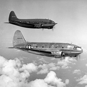 Two Curtiss C-46A-CU Commandos 42-96803 and 42-96784