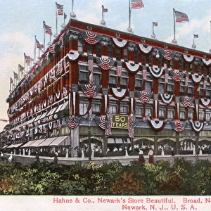 Department store in Newark, New Jersey, USA