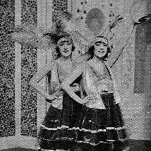 The Dolly Sisters in Jig Saw at the London Hippodrome (1920)