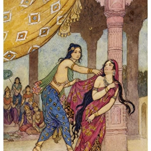 Draupadi and Duhsasanar