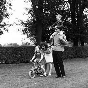 Family in Park 70S