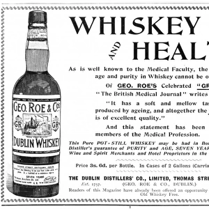 Geo Roes Irish Whisky