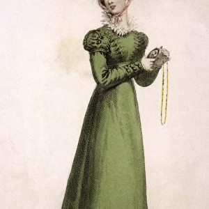Green Morning Dress 1823