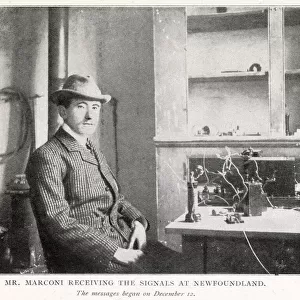 Guglielmo Marconi (1874 - 1937), Italian inventor and electrical engineer