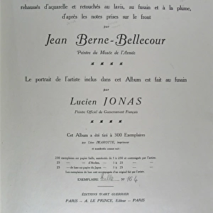 Jean-Jacques Berne-Bellecour Folio of artwork