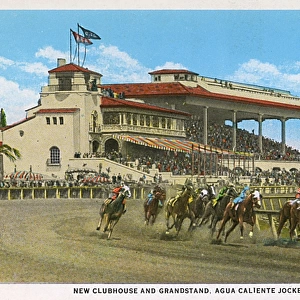 Jockey Club and racetrack, Agua Caliente, Tijuana, Mexico
