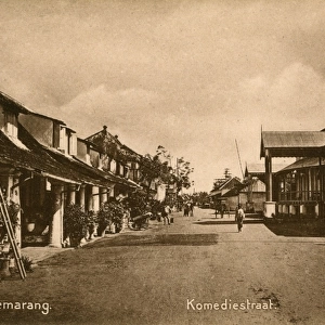Komediestraat, Semarang, North Java, Indonesia