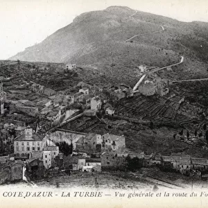 La Turbie, Cote d Azur, Southern France