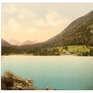 Lake Champex, I. Valais, Alps of, Switzerland