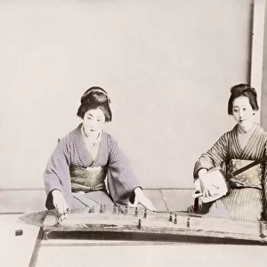 Late 19th century - young Japanese musicians