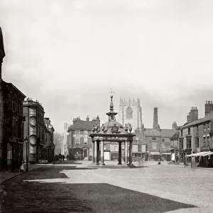 Market Place, Beverly, Yorkshire, c. 1880 s
