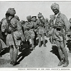 Men of the Sirhind Brigade of the Indian Corps in France WWI