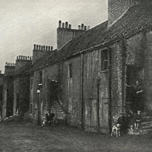 Miners cottages at Blantyre, Lanarkshire