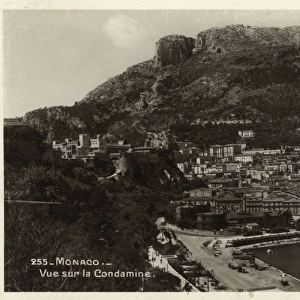 Monaco - View of La Condamine