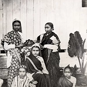 Parsee or Parsi women, India