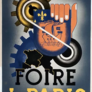 Poster, Foire de Paris, Paris Fair