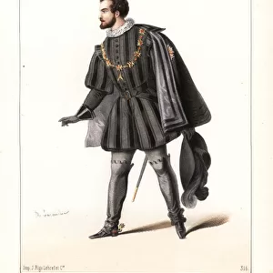 Prague as Henri de Navarre in Henri IV, 1846