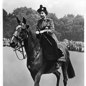 Queen Elizabeth II, Trooping the Colour