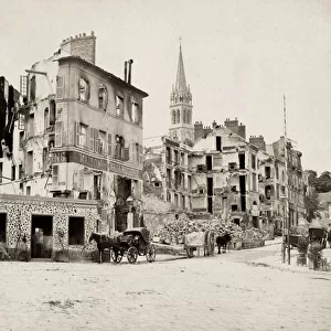 Ruins, Franco-Prussian War, 1871