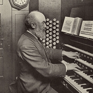 Sir George Martin, organist