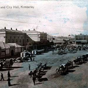 South Africa - Market Square & City Hall, Kimberley