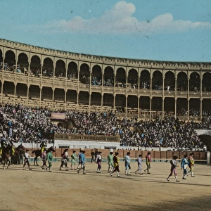 Spain and Portugal - Procession - Bull Fight