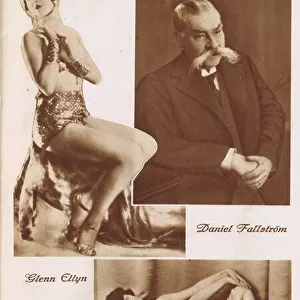 Some of the stars of Ernst Rolfs 1931 show at China Theatre