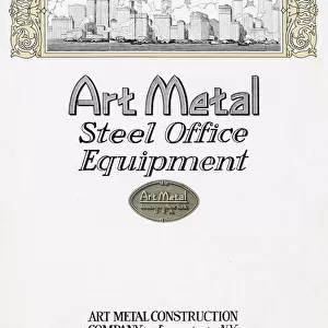 Title page, Art Metal Steel Office Equipment