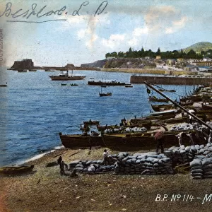 View of the beach at Funchal, Madeira