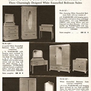 White bedroom suites 1929