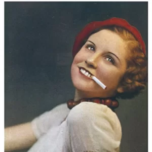 Woman Smoking 1933